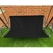 HEXINGMC 2/3 Seat Patio Swing Cover for Kids with Waterproof Heavy Duty Cloth, Dark Grey